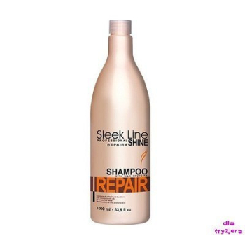 .STAPIZ SZAMPON SLEEK LINE Z JEDWABIEM 1L JEDWAB .